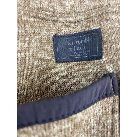EUC Abercrombie & Fitch Men's XL Knit Sweatpants Stretch Brown Soft Fleece - Picture 3 of 11